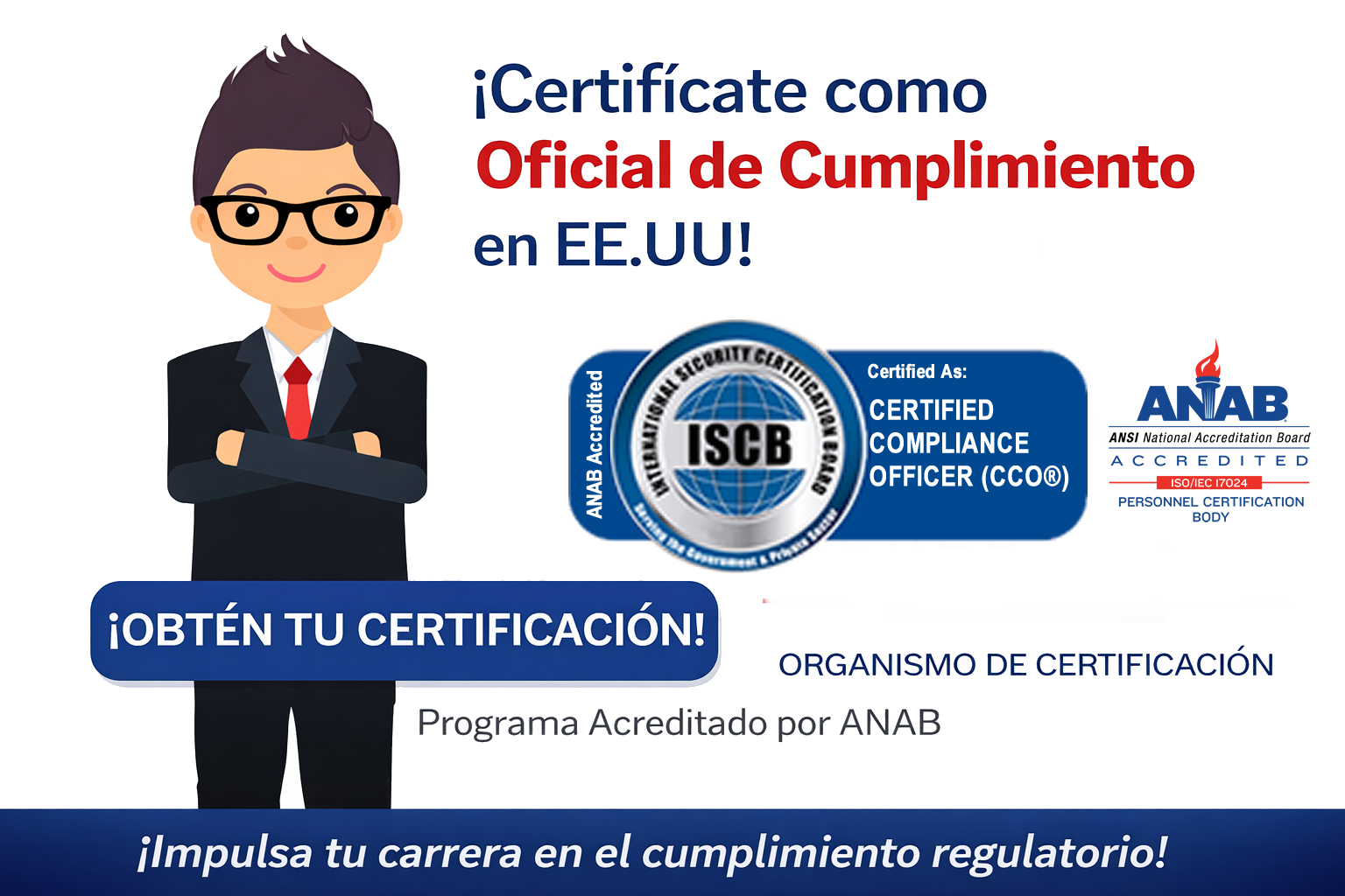 Certifícate como Oficial de Cumplimiento